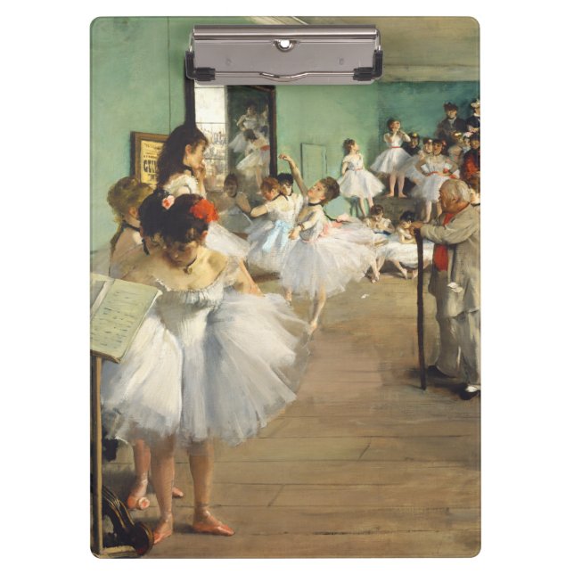 The Dance Class Edgar Degas      Clipboard (Front)