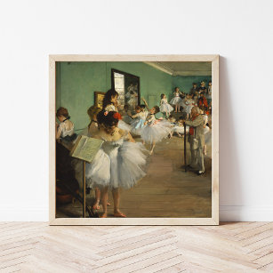 The Dance Class   Edgar Degas Poster