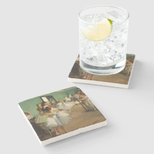 The Dance Class Edgar Degas Stone Coaster