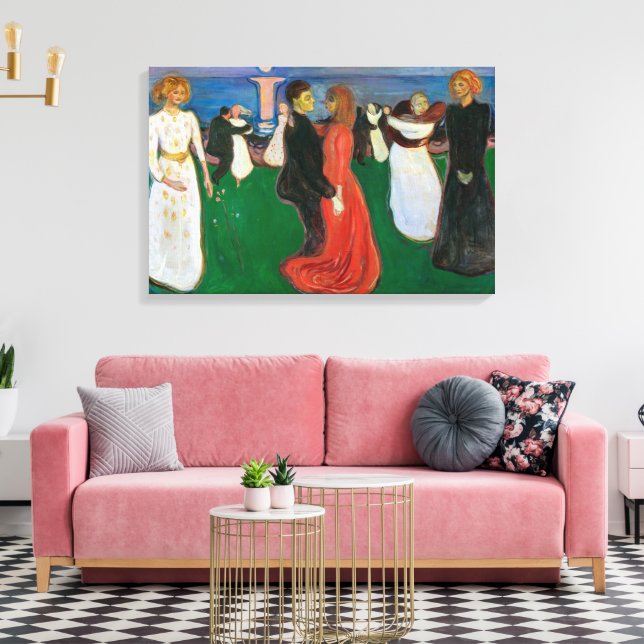 The Dance of Life | Edvard Munch | Canvas Print (Insitu(LivingRoom))