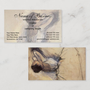 The Dancer by Edgar Degas Business Card