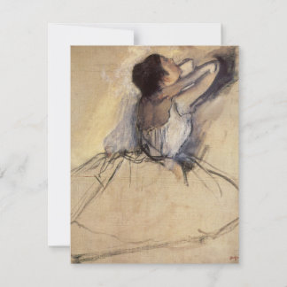 The Dancer by Edgar Degas, Vintage Ballerina Art