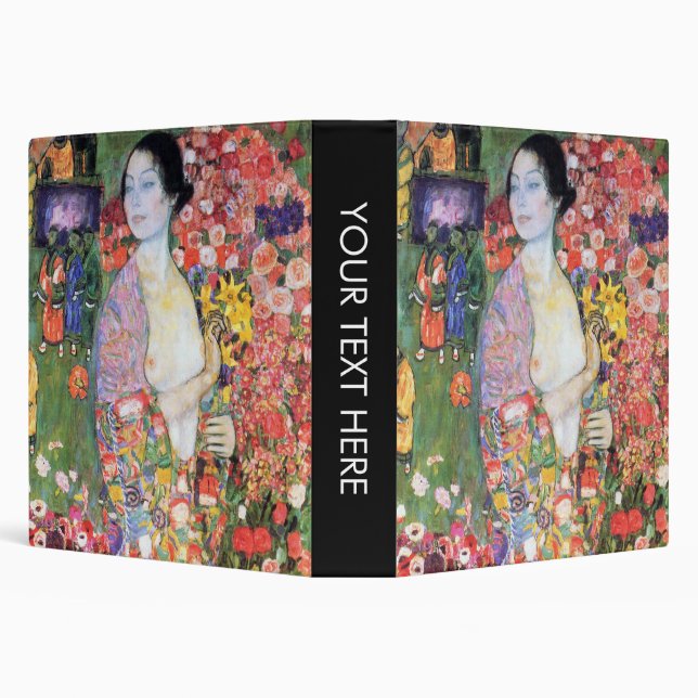 The Dancer, Gustav Klimt Binder (Background)