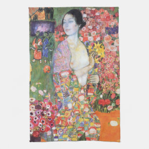 The Dancer, Gustav Klimt Kitchen Towel