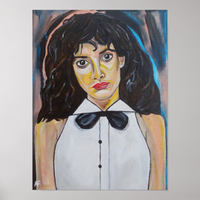 The Dancer Painting by Alfred Fox Poster (Front)