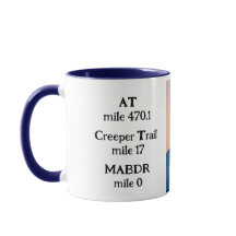 The Dancing Bear logo mug