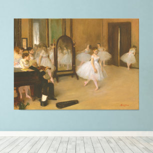 The Dancing Class (1870)  Edgar Degas Canvas Print