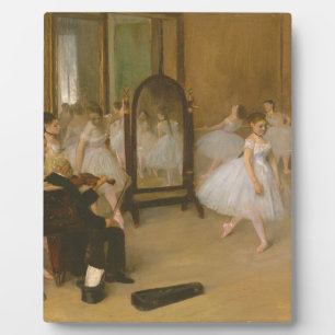 The Dancing Class (1870) Edgar Degas Plaque