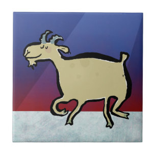 The dancing goat tile