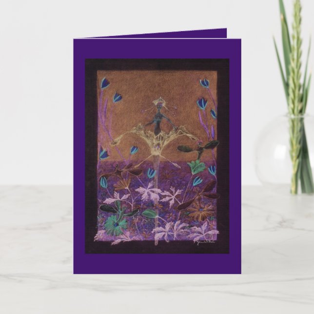 The dancing"Iris" fairy doll Card (Front)