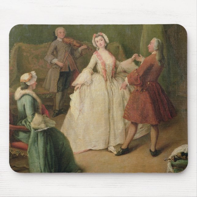 The Dancing Lesson Mouse Pad (Front)
