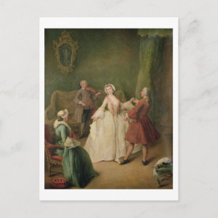 The Dancing Lesson Postcard
