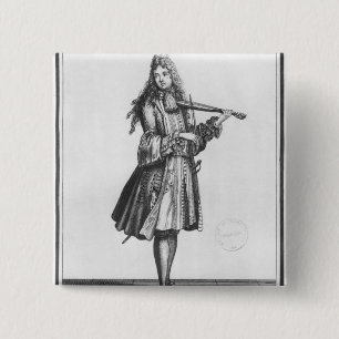 The dancing master 2 inch square button