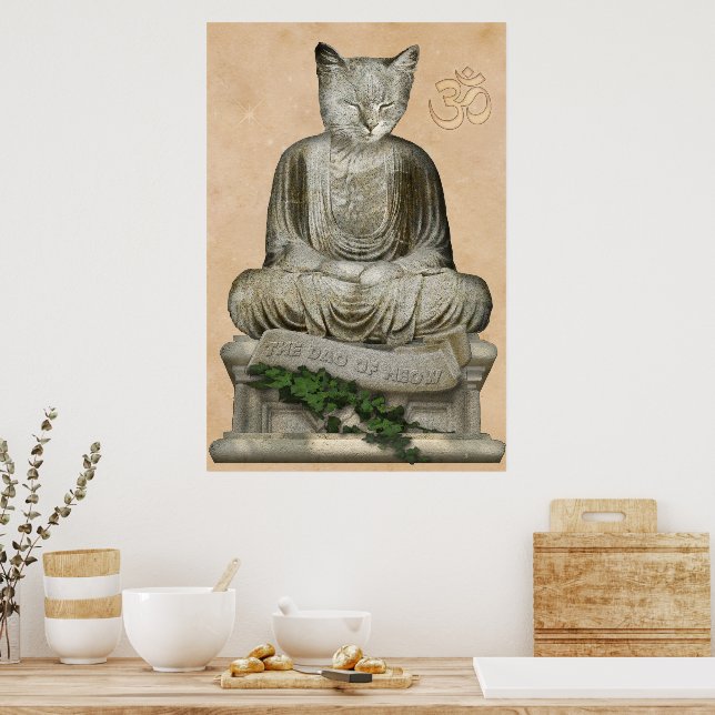 The Dao of Meow Poster (Kitchen)