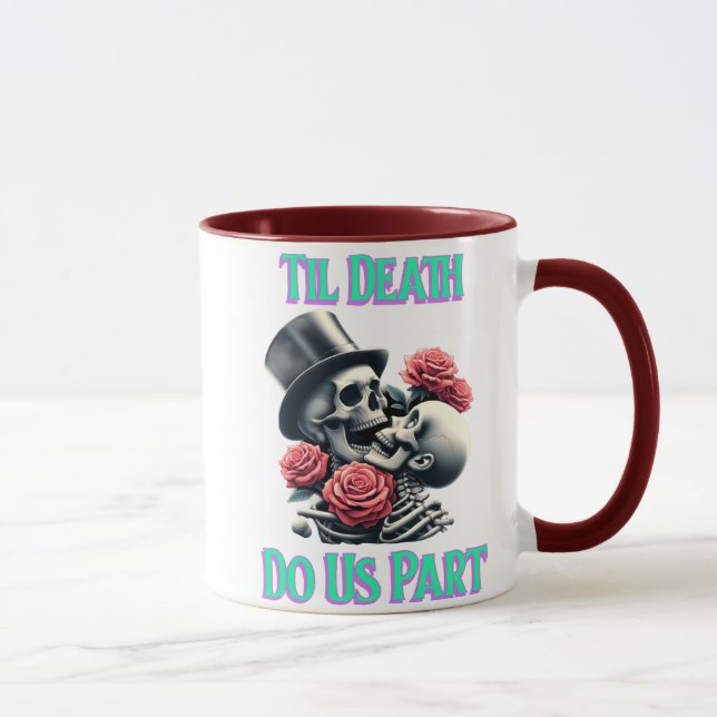 The Dapper Skeleton A Top Hat Affair Mug (Right)