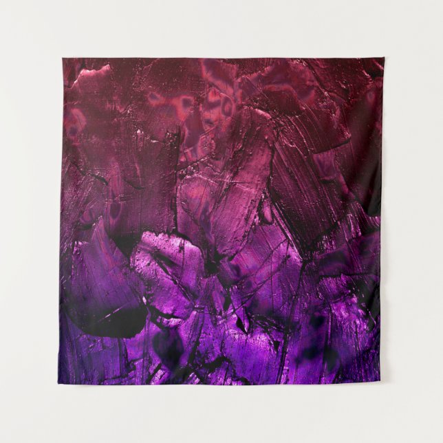 The dark abstract background texture with gradient tapestry (Front)