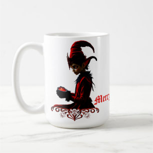 The dark christmas time. coffee mug