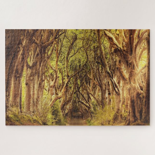 The Dark Hedges Antrim Ireland. Jigsaw Puzzle (Horizontal)
