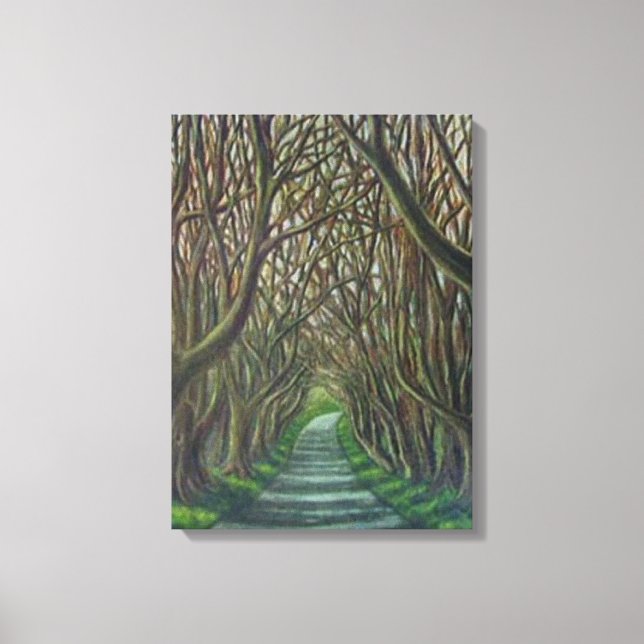 The Dark Hedges Canvas Print (Front)