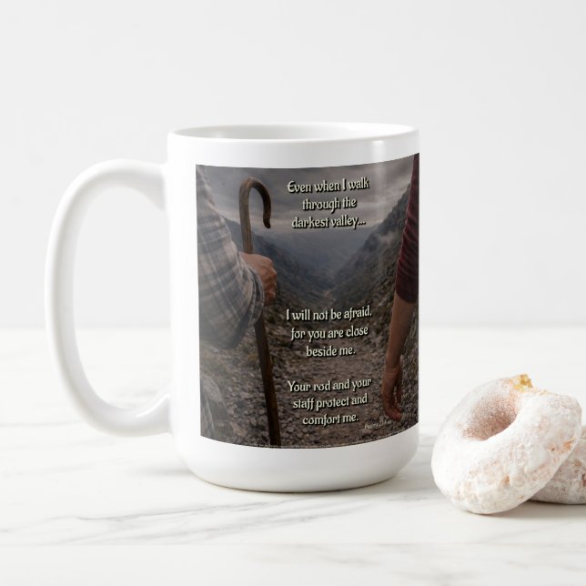 The darkest valley coffee mug (With Donut)