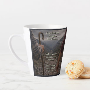 The darkest valley latte mug