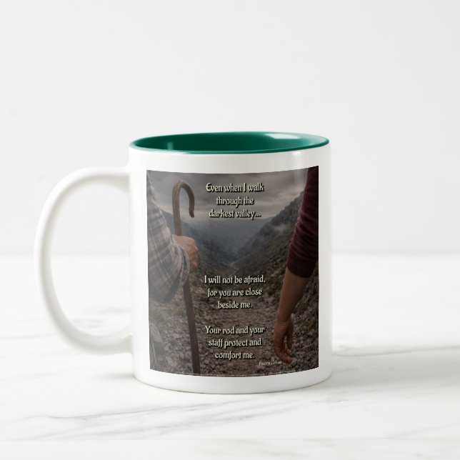 The darkest valley Two-Tone coffee mug (Left)