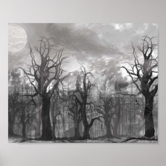 THE DARKNESS OF THE FOREST POSTER