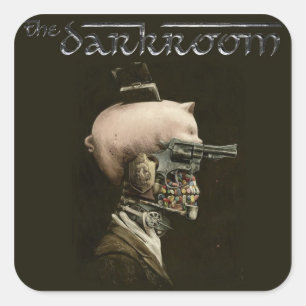 The Darkroom Skull Sticker