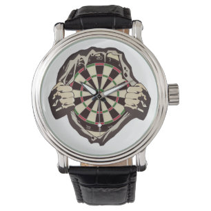 The dartboard on your chest! placemat watch