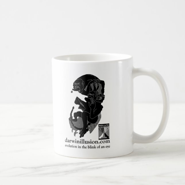 The Darwin Illusion Coffee Mug (Right)