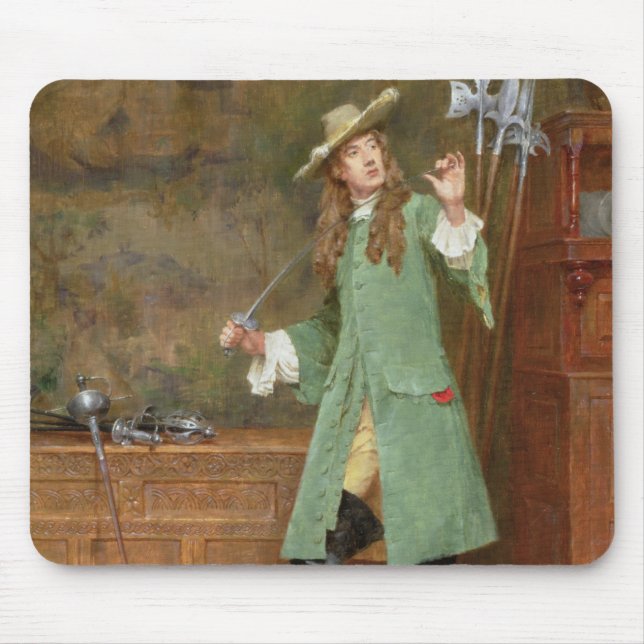 The Dashing Cavalier Mouse Pad (Front)