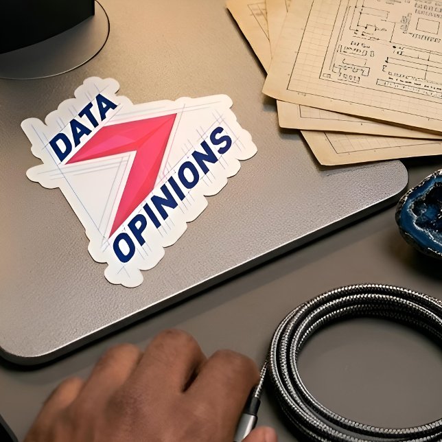 The Data Life Vinyl Sticker Pack (Lifestyle Shot)