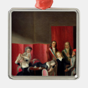 The Dauphin Taken from his Family, 3rd July 1793 Metal Ornament