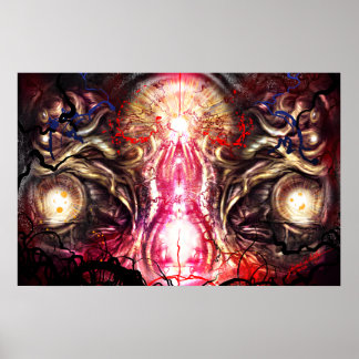 The Dawn breaks through Poster