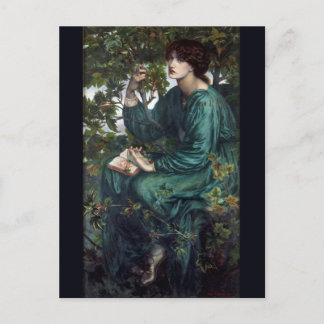 The Day Dream by Dante Gabriel Rossetti Postcard