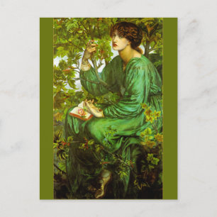 The Day Dream by Dante Gabriel Rossetti Postcard