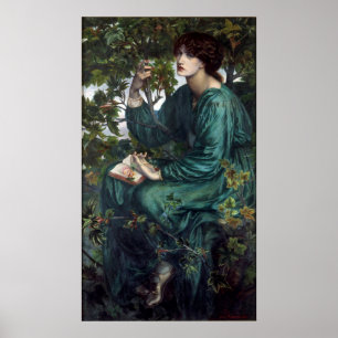 The Day Dream by Dante Gabriel Rossetti Poster
