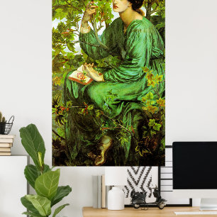 The Day Dream, fine art, Poster