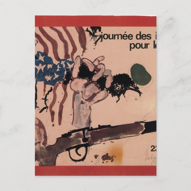 The day of intellectuals_Propaganda Poster Postcard (Front)