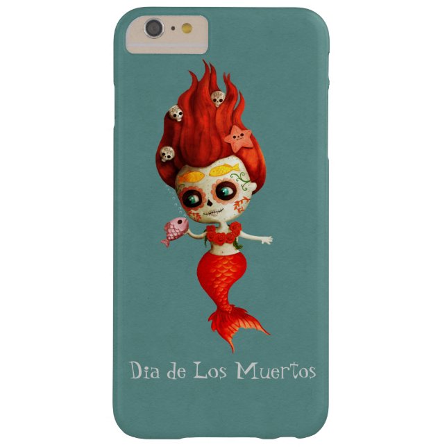 The Day of The Dead Mermaid Case-Mate iPhone Case (Back)