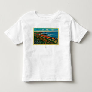 The Daylight Limited Train on California Toddler T-shirt