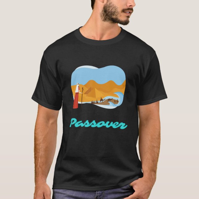 The Days of Passover Gift | Happy Passover Day T-Shirt (Front)