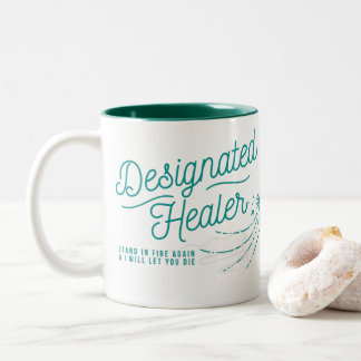 Thé de guérisseur ou tasse de café désigné pour le