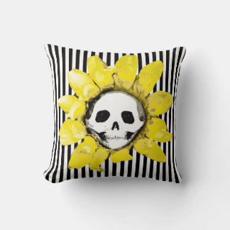 Thé de sang et Coussin de Tournesol à cordes rouge