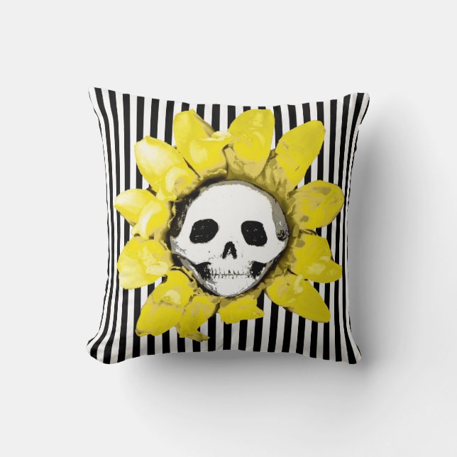 Thé de sang et Coussin de Tournesol à cordes rouge (Recto)