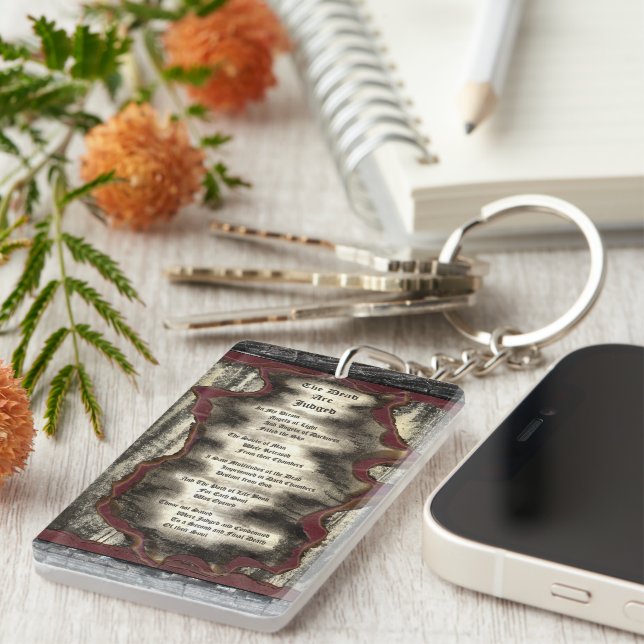 The Dead Are Judged Keychain (Front Right)