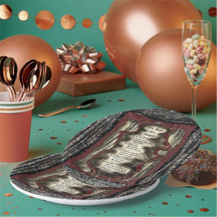 The Dead Are Judged Paper Plate