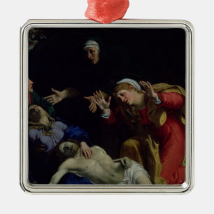 The Dead Christ Mourned , c.1604 Metal Ornament