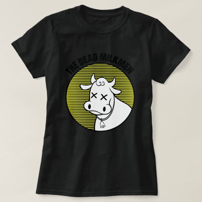 The dead milkmen Cow T-Shirt (Design Front)