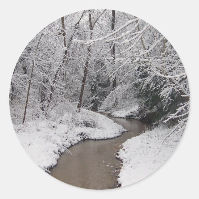 The Dead of Winter Classic Round Sticker (Front)